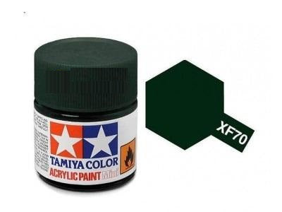 Tamiya mini acrylic XF-70 Dark Green 2 (IJN)