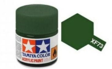 Tamiya mini acrylic XF-73 Dark Green